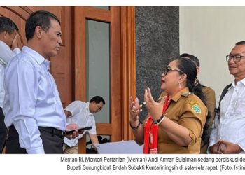 Dukung Kemandirian Energi Nasional, Bupati Gunungkidul Hadiri Rapat Bersama Mentan di Jakarta