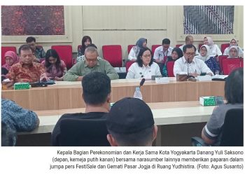 Semarakkan HUT ke-270 Kota Jogja, Pemkot Yogyakarta Gelar FestiSale dan Gemati Pasar Jogja Sepanjang Oktober 2026