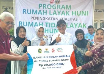 Tinjau Bedah Rumah di Ngampilan, Walikota Yogyakarta Apresiasi Kepedulian dan Semangat Gotong Royong Warga