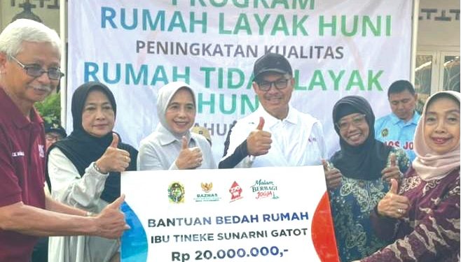 Tinjau Bedah Rumah di Ngampilan, Walikota Yogyakarta Apresiasi Kepedulian dan Semangat Gotong Royong Warga