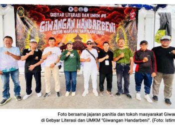 Gelaran Gebyar Literasi & UMKM #6 “Giwangan Handarbeni”: Edukasi Lingkungan Hingga Puncak Jalan Sehat dan Pentas Seni