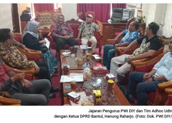 PWI DIY-Tim Ad Hoc Audiensi, DPRD Bantul Dukung Udin Jadi Pahlawan Nasional