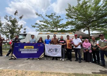 JCI Borobudur Donasi Air Bersih 100.000 Liter Untuk Warga Kekeringan di Sleman