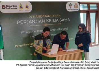 Dorong Inovasi Berkelanjutan, PT Agrinas Palma Nusantara Gandeng CV Smart Batik Indonesia Berdayakan Pembatik di DIY